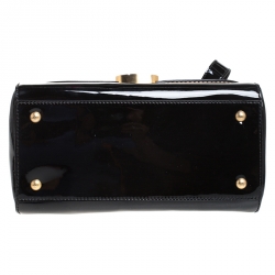 Fendi Maroon Patent Leather Chameleon Messenger Bag