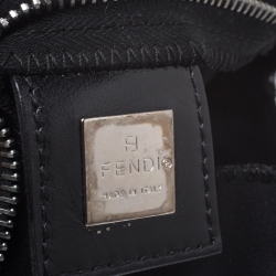 Pre Owned Fendi Black Fabric and Leather Mama Baguette Bag