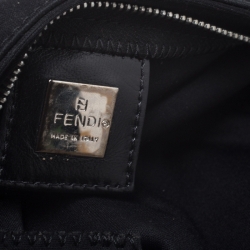 Pre Owned Fendi Black Fabric and Leather Mama Baguette Bag