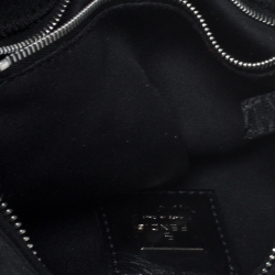 Pre Owned Fendi Black Fabric and Leather Mama Baguette Bag
