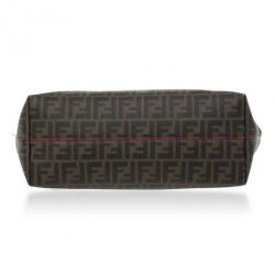 مملوكة مسبقًا Fendi Brown Zucca Roll Tote