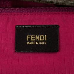 مملوكة مسبقًا Fendi Brown Zucca Roll Tote