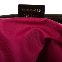 مملوكة مسبقًا Fendi Brown Zucca Roll Tote