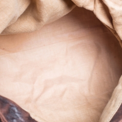 Pre Owned Fendi Tobacco Zucca Canvas and Leather Spy Bag