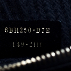 Pre Owned Fendi Black Leather Medium 2jours Tote