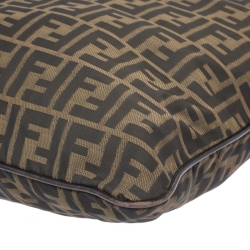 Fendi Tobacco Zucca Canvas Messenger Bag