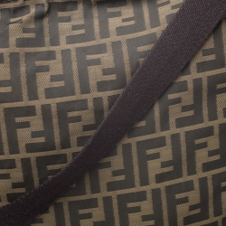 Fendi Tobacco Zucca Canvas Messenger Bag