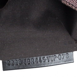 Pre Owned Fendi Multicolor Canvas Limited Edition Pequin Chef Shoulder Bag