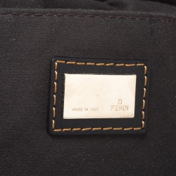 Pre Owned Fendi Multicolor Canvas Limited Edition Pequin Chef Shoulder Bag