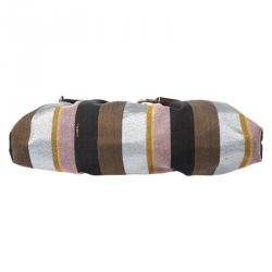 Pre Owned Fendi Multicolor Canvas Limited Edition Pequin Chef Shoulder Bag