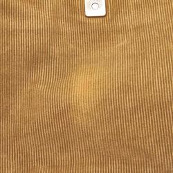 Pre Owned Fendi Brown/Beige Corduroy Shoulder Bag