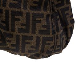 مملوكة مسبقًا Fendi Zucca Monogram Canvas Small Mia Chain Tote