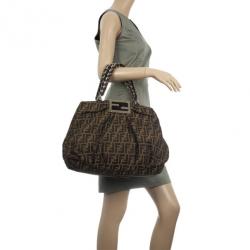 مملوكة مسبقًا Fendi Zucca Large Mia Tote