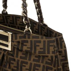 مملوكة مسبق ًا Fendi Zucca Large Mia Tote