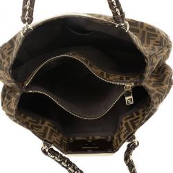مملوكة مسبقًا Fendi Zucca Large Mia Tote
