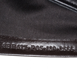 Fendi Black Leather Be Baguette Shoulder Bag