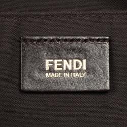 مملوكة مسبقًا Fendi Red Zucchino Canvas Grande Shopping Bag