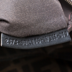 Pre Owned Fendi Tobacco Zucca Canvas Chef Shoulder Bag