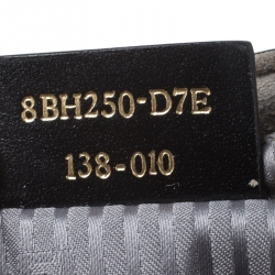 Pre Owned Fendi Grey Leather Medium 2Jours Tote