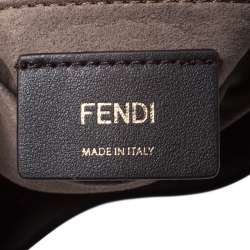 Pre Owned Fendi Tricolor Zucca Mon Tresor Grande Bucket Bag