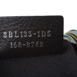 Pre Owned Fendi Black Leather Mini By The Way Crossbody Bag