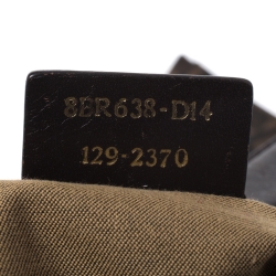 Pre Owned Fendi Tobacco Zucca Canvas and Leather Big Mama Forever Shoulder Bag