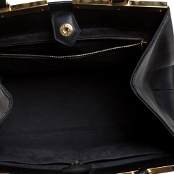 Pre Owned Fendi Black Leather Medium 3Jours Tote 