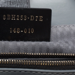 Pre Owned Fendi Grey Leather Mini 2Jours Tote