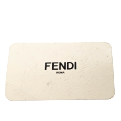 Pre Owned Fendi Black Nylon Monster Studs Mini Black Backpack