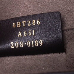 Pre Owned Fendi Brown Leather Mini Kan I Shoulder Bag