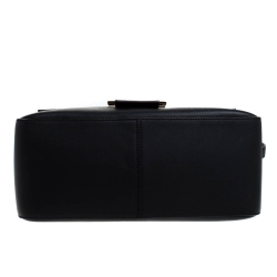 Pre Owned Fendi Black Leather Mama Forever Shoulder Bag