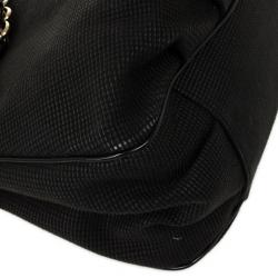 Pre Owned Fendi Black Grande Mia Shoulder Bag