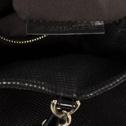 Pre Owned Fendi Black Grande Mia Shoulder Bag