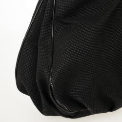 Pre Owned Fendi Black Grande Mia Shoulder Bag