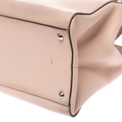 Pre Owned Fendi Tan/Peach Leather Large 3Jours Tote