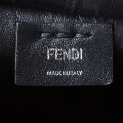 Pre Owned Fendi Black Leather Mini 3Jours Tote