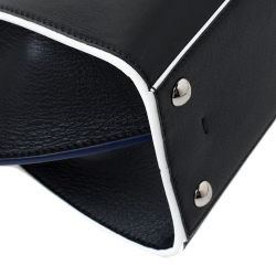 Pre Owned Fendi Black Leather Mini 3Jours Tote