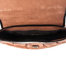 مملوكة مسبقًا Fendi Brown Leather B Bag