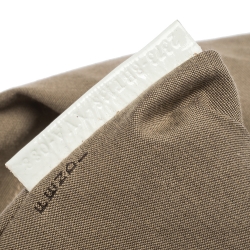 Pre Owned Fendi White Patent Leather Oversized Convertible Baguette Bag