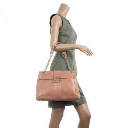 مملوكة مسبقًا Fendi Beige Maxi Borsa Vitello Baguette Shoulder Bag