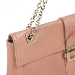 مملوكة مسبقًا Fendi Beige Maxi Borsa Vitello Baguette Shoulder Bag
