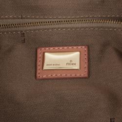 مملوكة مسبقًا Fendi Beige Maxi Borsa Vitello Baguette Shoulder Bag