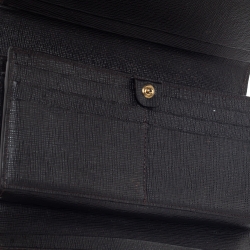 Pre Owned Fendi Tobacco Zucca Coated Canvas Continental Wallet