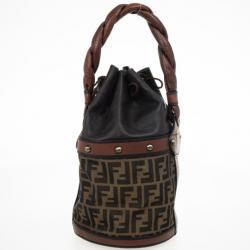 Pre Owned Fendi Zucca Bucket Bag