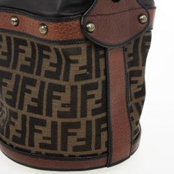 Pre Owned Fendi Zucca Bucket Bag