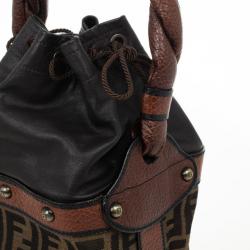 Pre Owned Fendi Zucca Bucket Bag