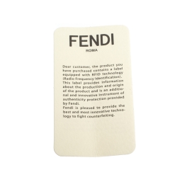 Pre Owned Fendi Multicolor Python Mini Peekaboo Bag