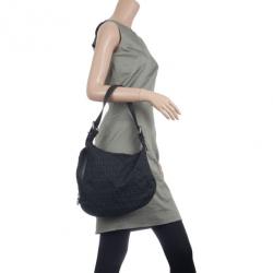 مملوكة مسبقًا Fendi Zucchino Oyster Medium Hobo