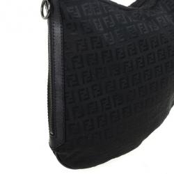 مملوكة مسبقًا Fendi Zucchino Oyster Medium Hobo