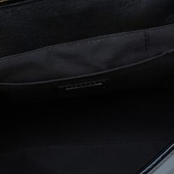 مملوكة مسبقًا Fendi Black Patent Leather B Bag